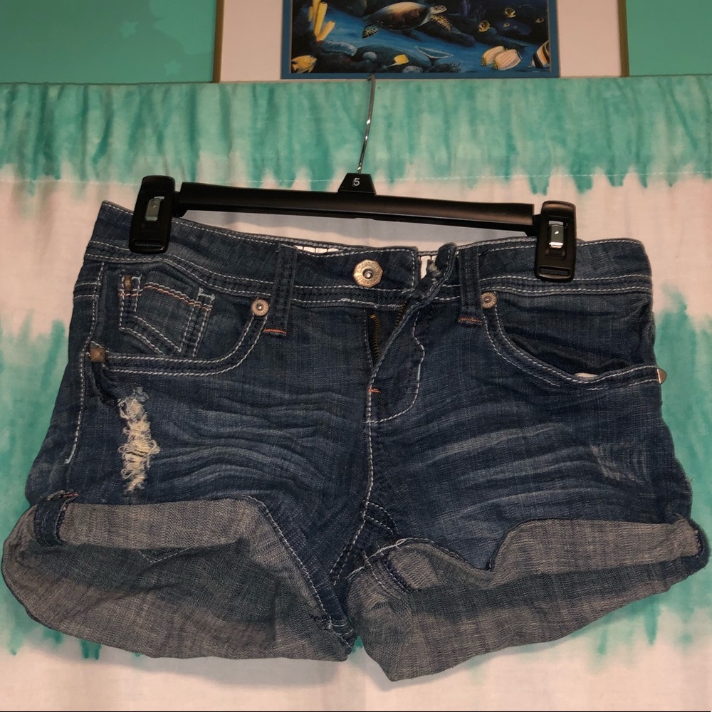 Jean shorts